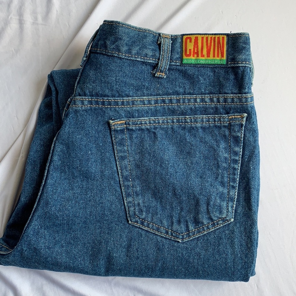 Vintage Calvin Klein Jeans 36 x 32 .